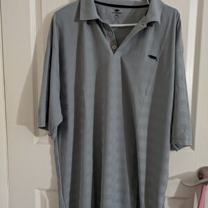 Men's Classic Gray Polo Shirt